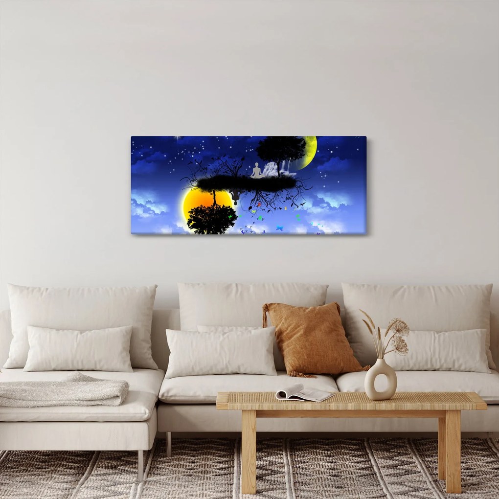Kép - Az egyensúly tükröződése (120x50 cm)