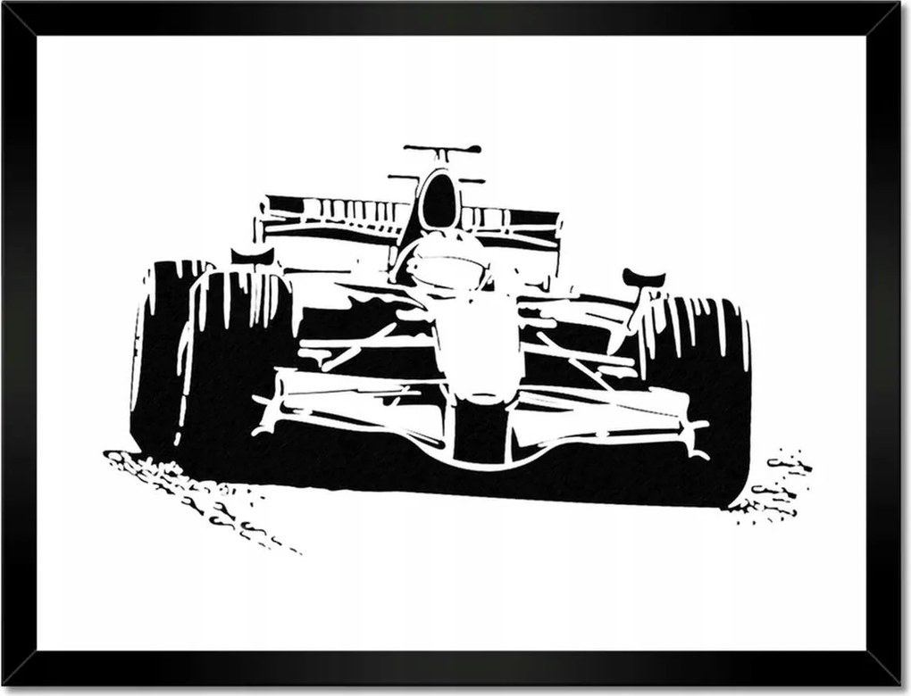 Poszterek keretben 40x30 Formula One F1 Bolid