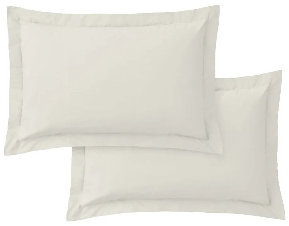 Pamut-perkál párnahuzat szett 2 db-os 50x75 cm Cotton Percale – Bianca