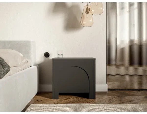 NIO éjjeliszekrény antracit