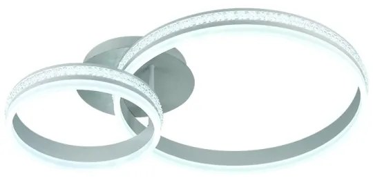 LED Dimmelhető felületre szerelhető csillár LED/110W/230V 3000-6500K + távirányítás