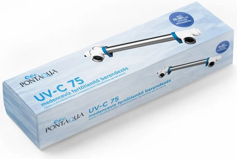 Pontaqua UV-C UV fertőtlenítő 60 m³-es medencéhez