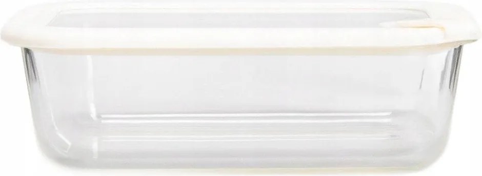 Negozio üvegtartály téglalap alakú 1,05 l Homla