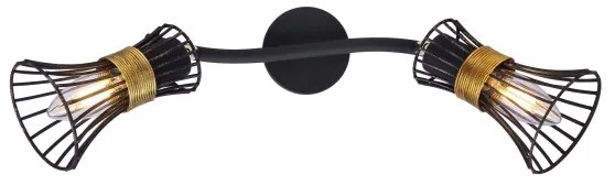 Globo 54814-2 - Spotlámpa PURRA 2xE14/40W/230V