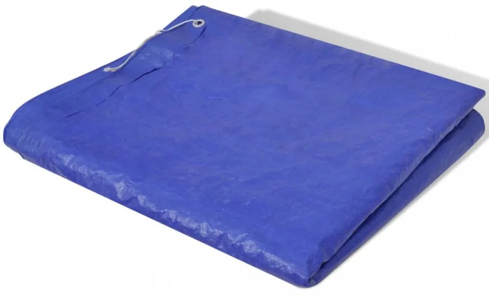 négyszögletes PE medencetakaró 90 g/m² 540 x 207 cm