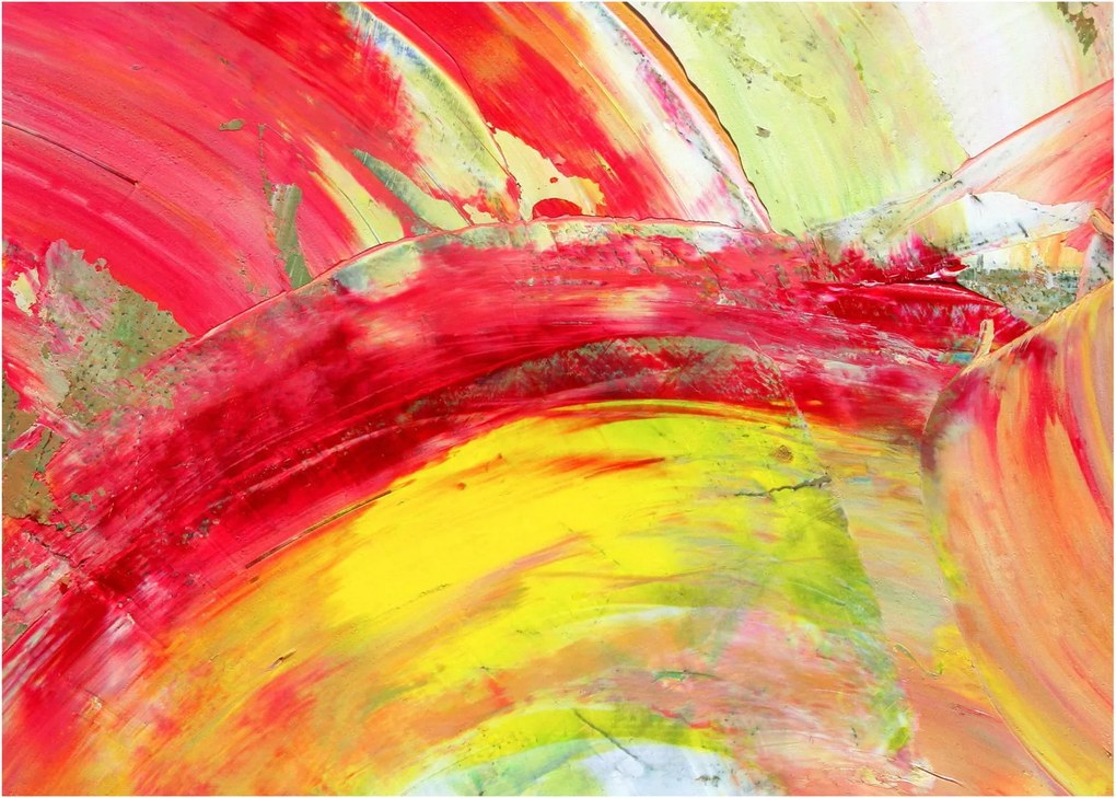 Absztrakció kép - festmény (70x50 cm)