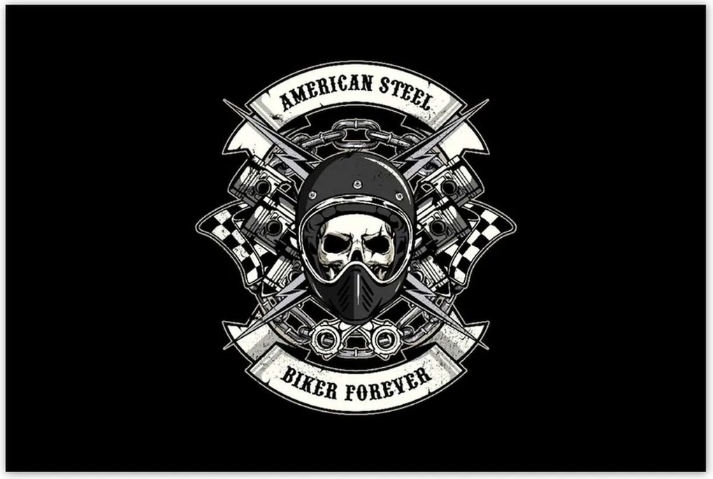 Poszterek 120x80 Motorkerékpáros hangulat