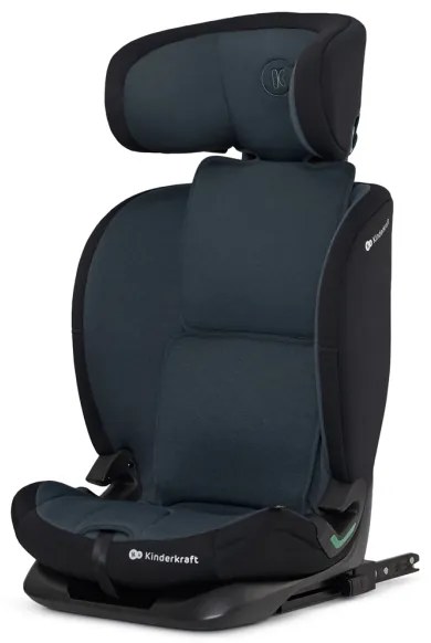 KINDERKRAFT - Autósülés ONETO 3 i-Méret (76-150 cm) + Isofix Graphite fekete