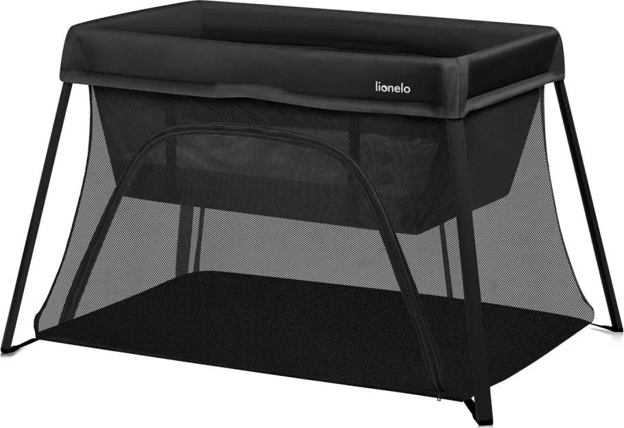 Lionelo - ALICE utazóágy 3 az 1-ben, fekete