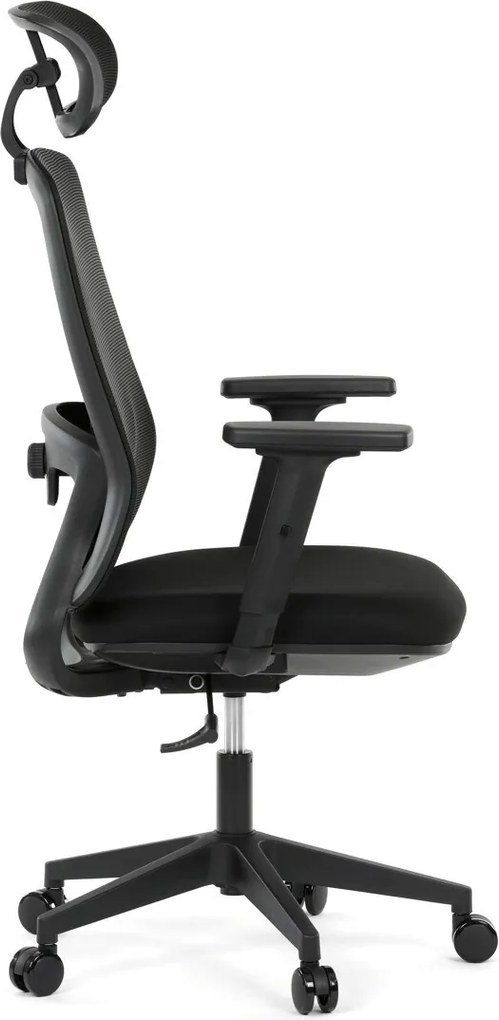 Irodai szék szinkronmechanikás fekete hálós KA-S2176 BK