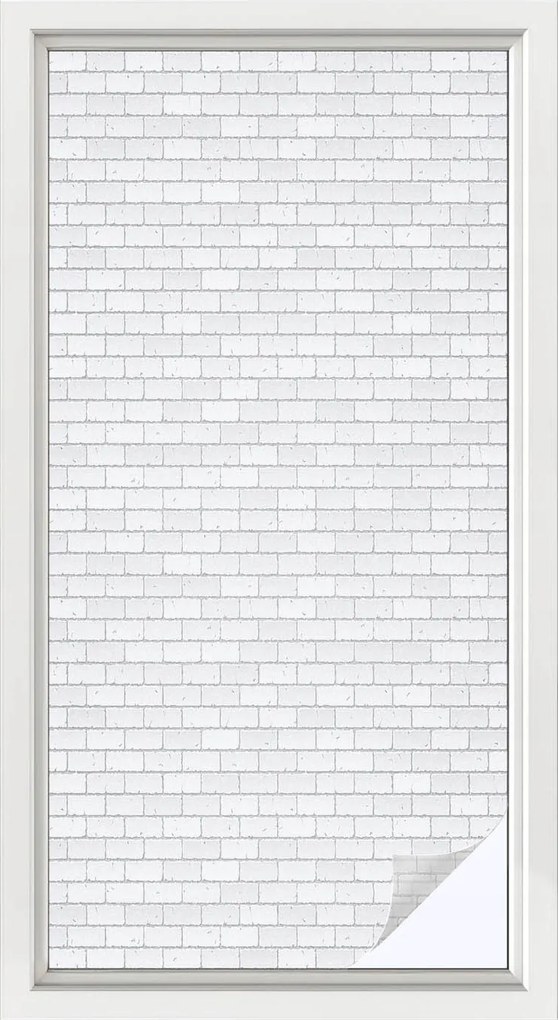 Szélvédőfólia Ablak Adatvédelem Tégla textúra 50x100