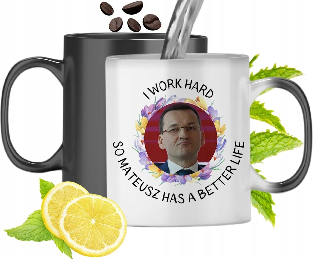 Mágikus Színváltós Bögre fényképes nyomtatással