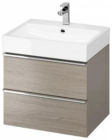 Cersanit - VIRGO függő szekrény mosogató alatt 60cm, szürke, S522-020