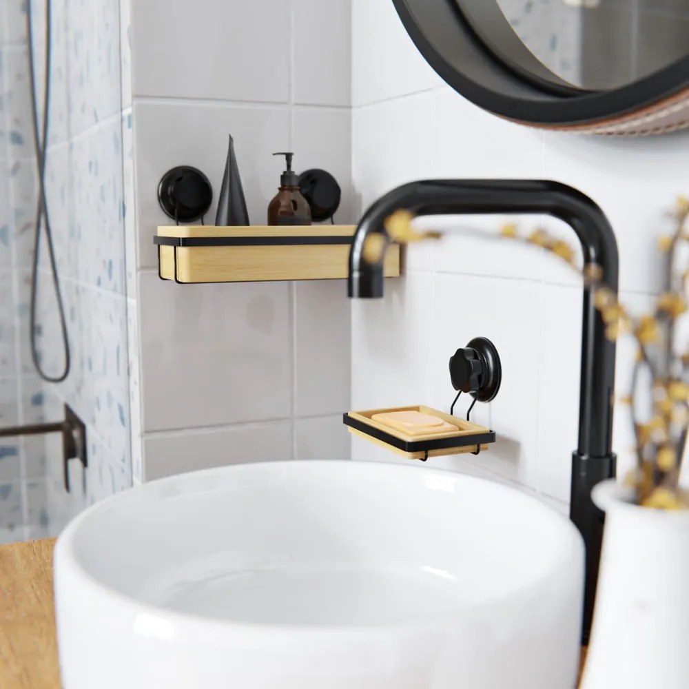 Bestlock SPA öntapadós bambusz szappantartó - Compactor