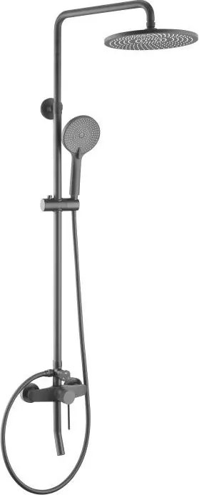 AREZZO design PALMFIELD 3 funkciós zuhanyrendszer, gun metal AR-1105GM