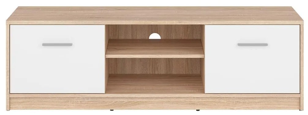 TV szekrény Nepo Plus 28 (szonoma tölgy + fehér) . 1098390