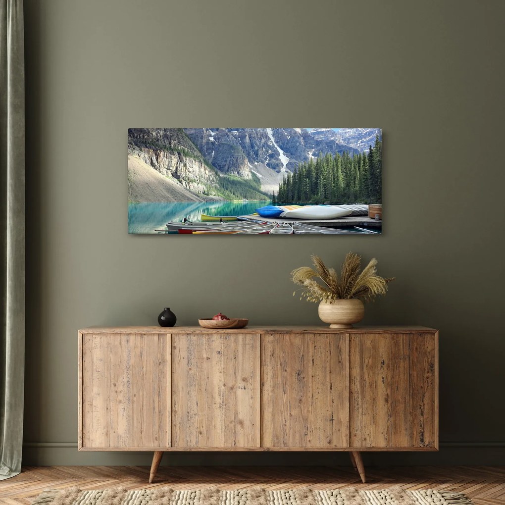 Kép - Moraine Lake (120x50 cm)