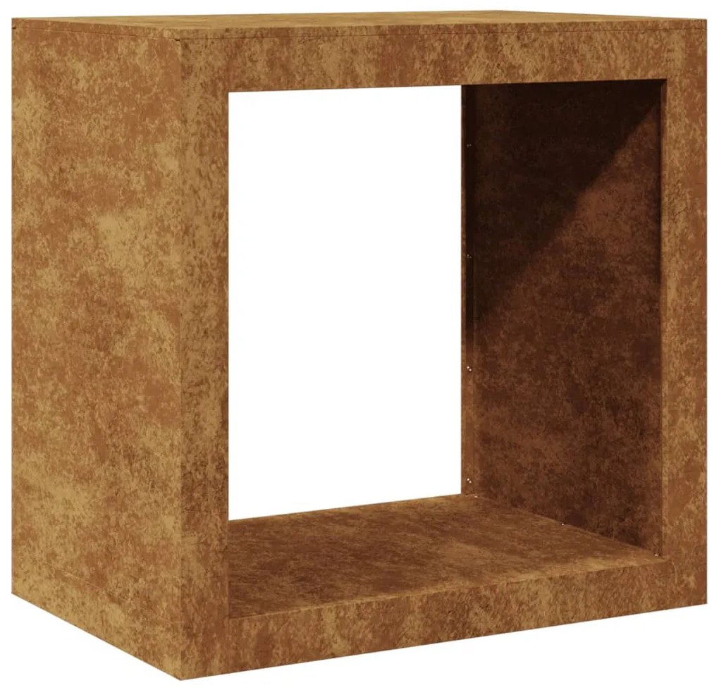 vidaXL tűzifa állvány 60x40x60 cm időjárásálló acélból