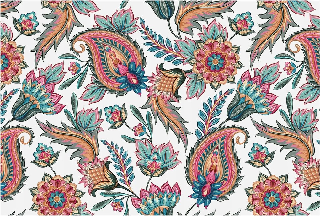 Dekoratív fotótapéta irodába Keleti minta 104x70 Ragasztó