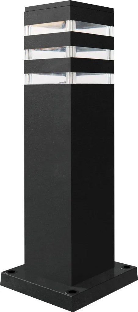 POLUX 316172 TEKSAS Modern Kültéri Állólámpa Grafit E27 IP44