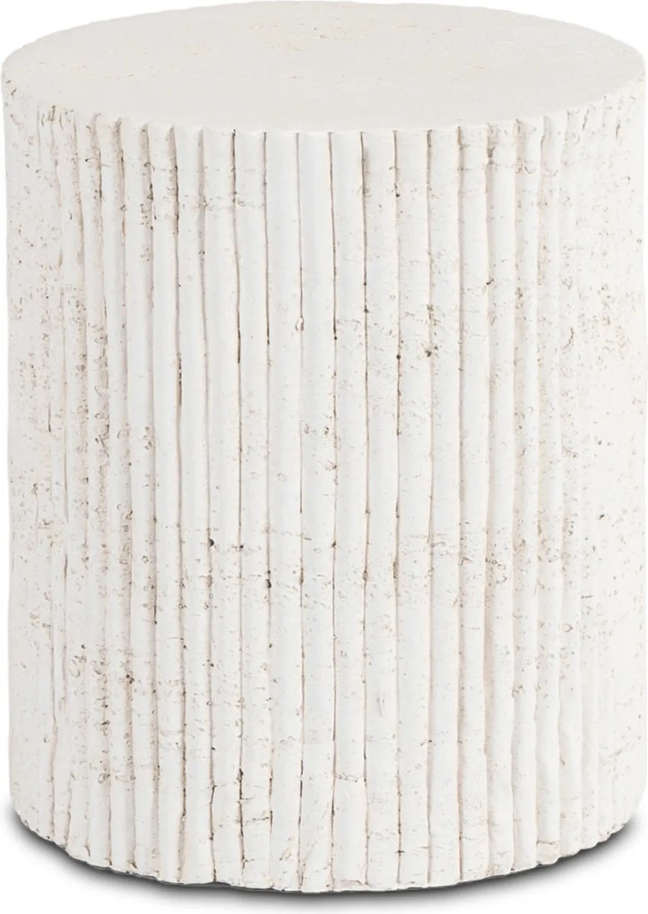 Modern dohányzóasztal TIALL 38 cm, krémbézs