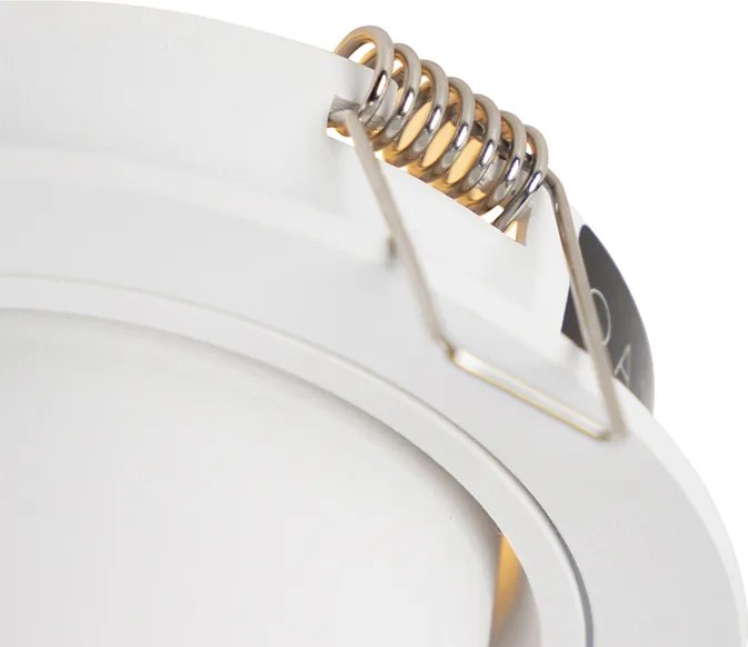 Okos süllyesztett spotlámpa fehér dönthető WiFi GU10-zel - Installa