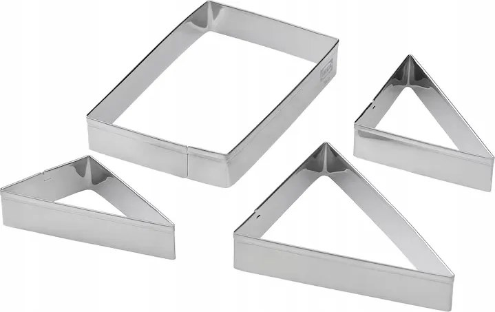 Ikea kekszvágó formák Lattbakad rozsdamentes acél 4 db