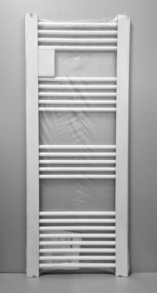 Törölközőszárító radiátor - Viva Platinum Therm - EGYENES - fehér - 600 x 1500 mm