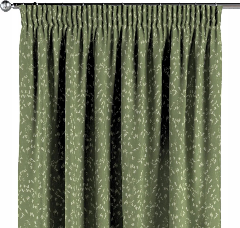 Függöny ráncoló szalaggal 1 db 130x245cm zöld