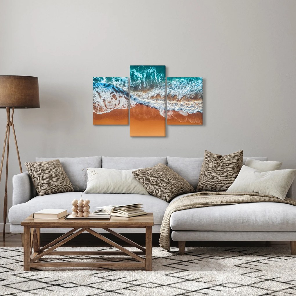 Tengerpart képe (90x60 cm)