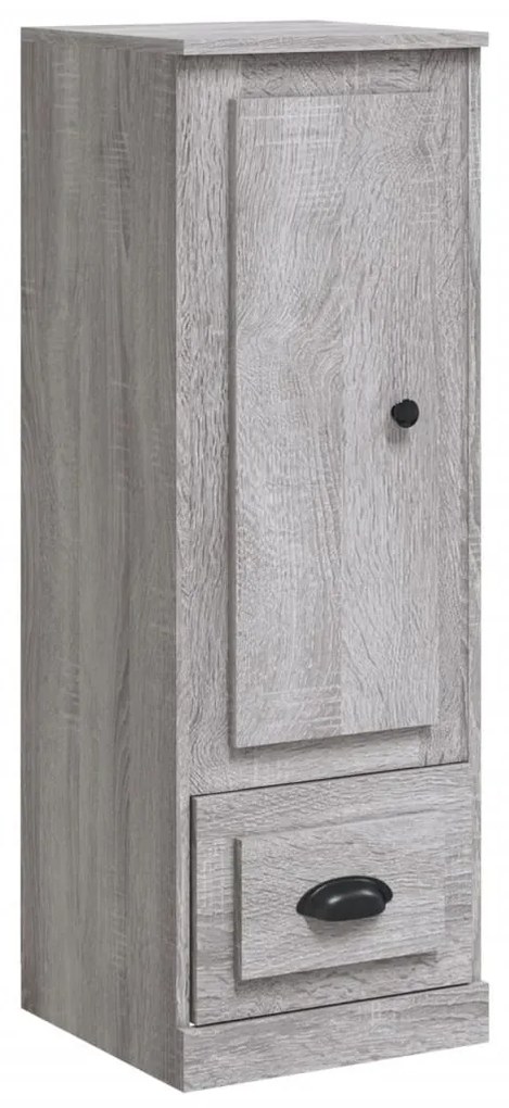 szürke sonoma szerelt fa magasszekrény 36x35,5x103,5 cm
