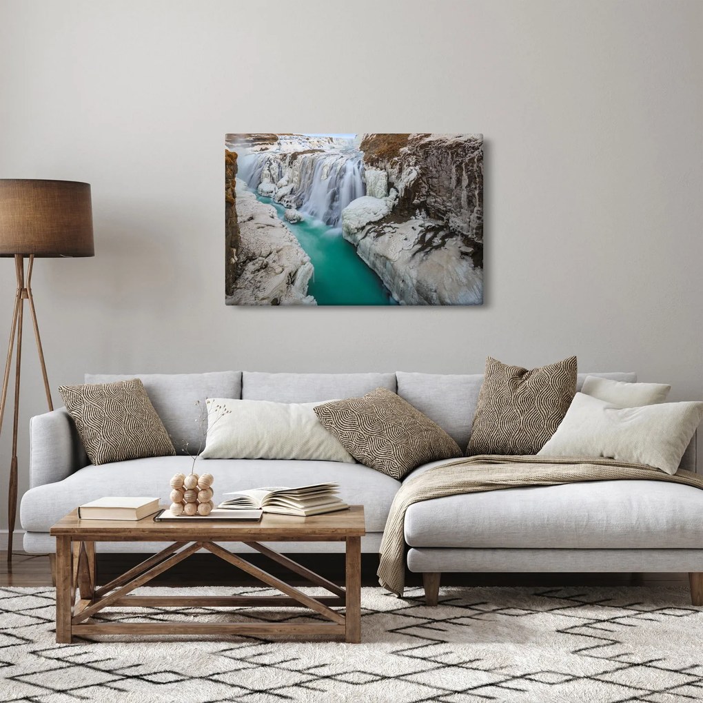 Kép - Izlandi természet (90x60 cm)