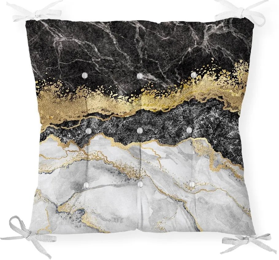 Gold Marble székpárna, 40 x 40 cm - Minimalist Cushion Covers