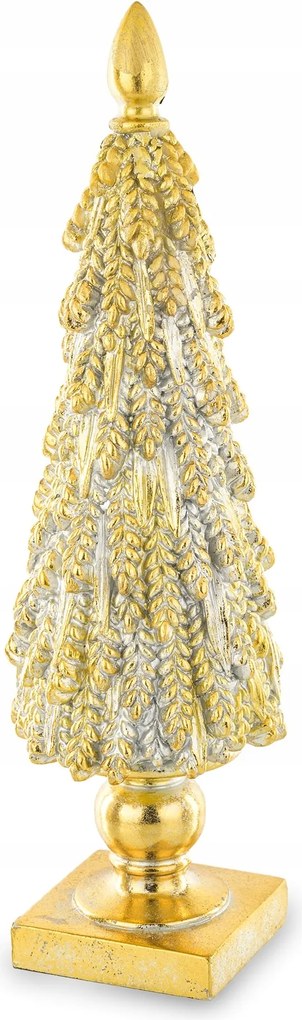 Arany karácsonyfa dekoráció figura karácsonyra