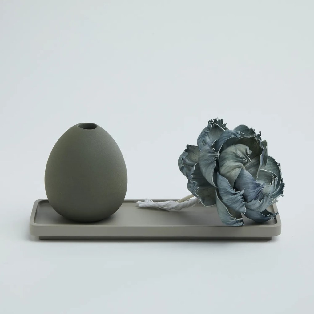 LEONI dizájner diffúzor tálcával, sötétzöld - ANOQ