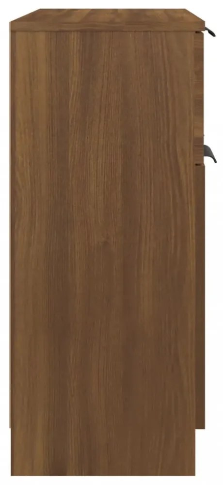 vidaXL barna tölgy színű szerelt fa tálalószekrény 60 x 30 x 70 cm