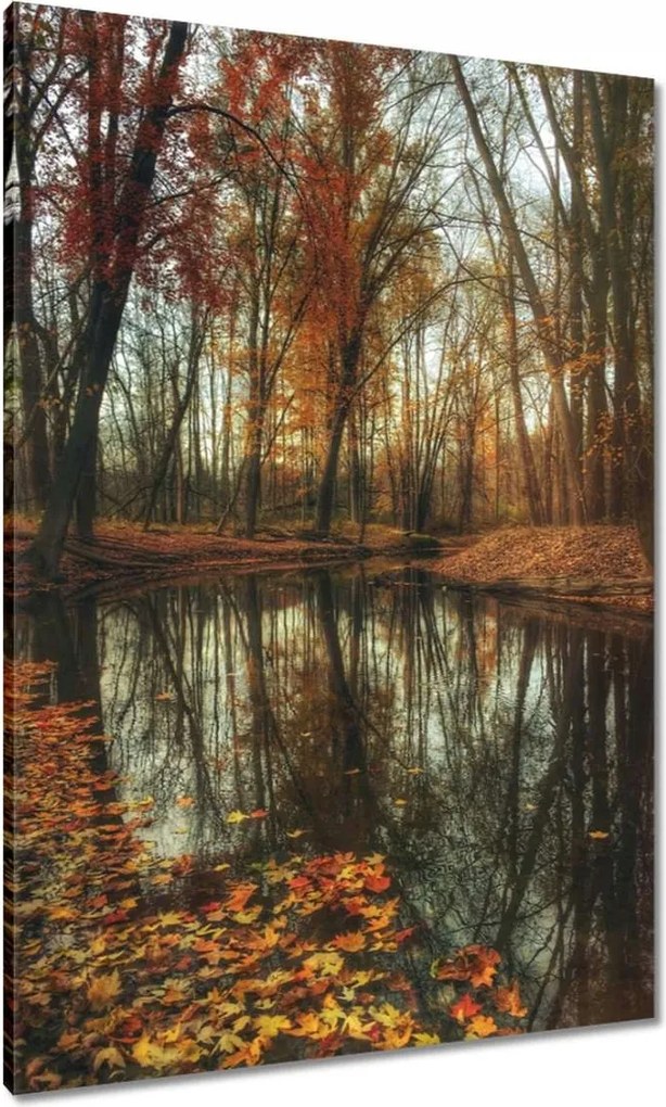 Festmények 70x100 Őszi táj Tájkép