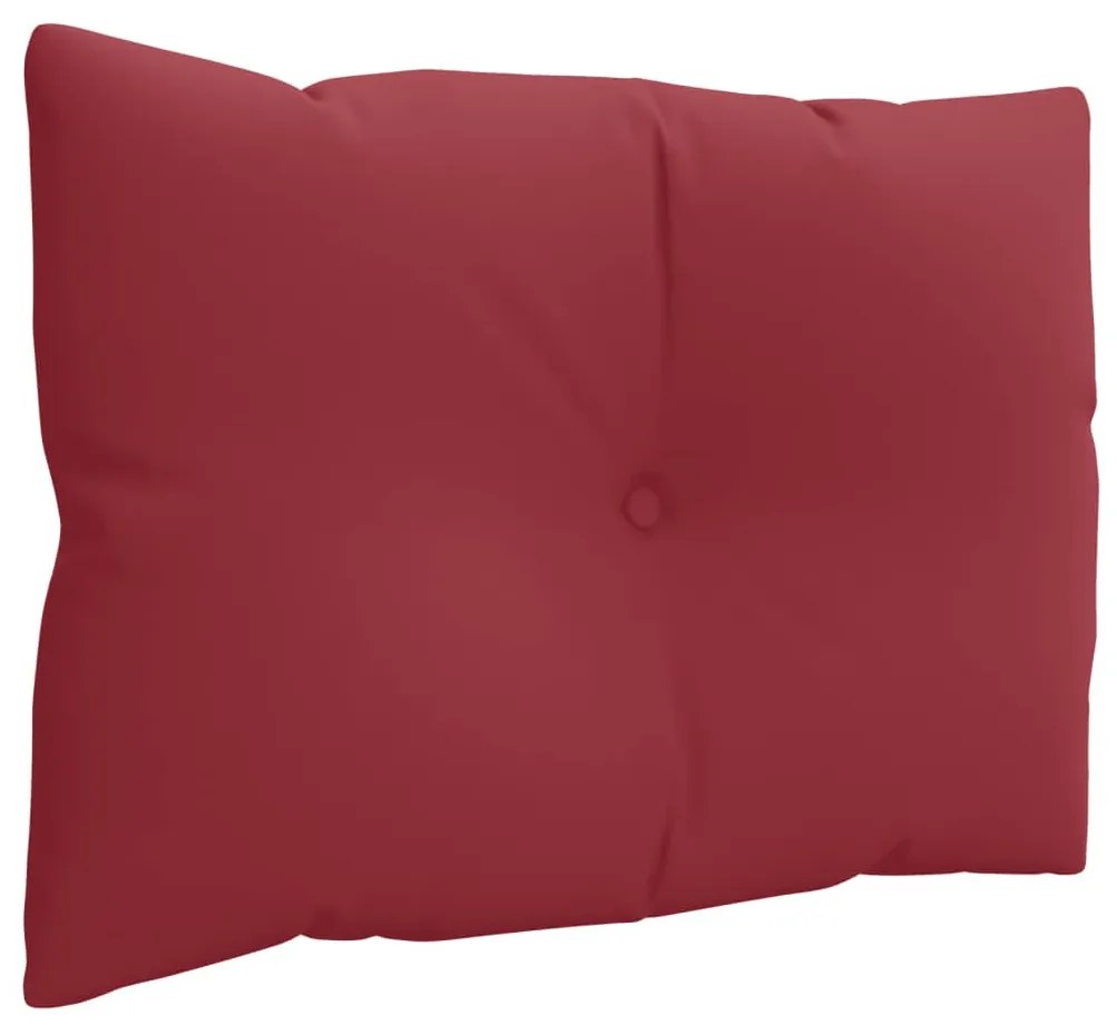 3 db bordó szövet raklappárna