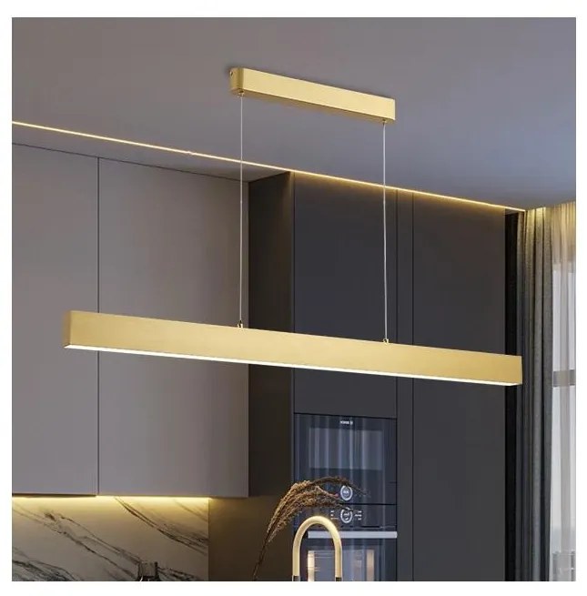 Brilagi Brilagi - LED Dimmelhető csillár SLEEKLINE SMART LED/40W/230V Wi-Fi Tuya arany + távirányító BG1354