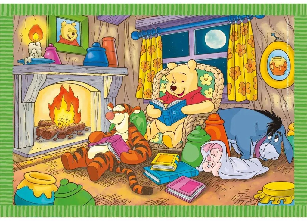 Disney Micimackó Fun Days Forever 4 az 1-ben puzzle Clementoni
