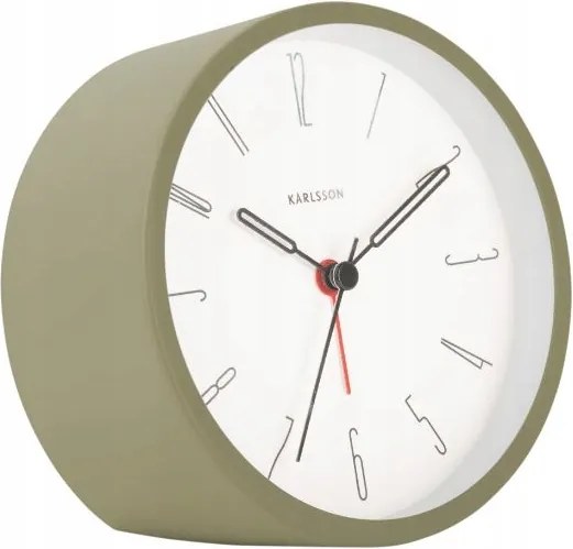 Ébresztőóra asztali álló zöld zajtalan hálószoba nappali Belle