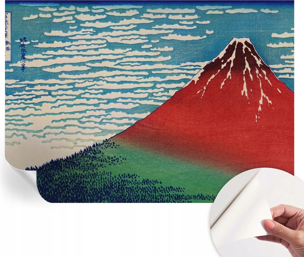 Fotótapéta Fali tapéta Hálószobába és Nappaliba Piros hegy 208x146 cm