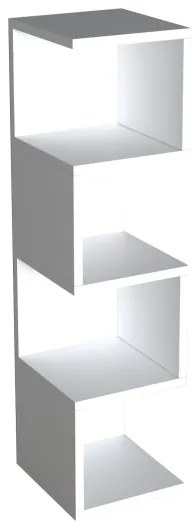 Könyvespolc ALIN 95x25 cm fehér