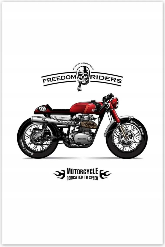 Poszterek 80x120 Motorkerékpár Antik Vintage