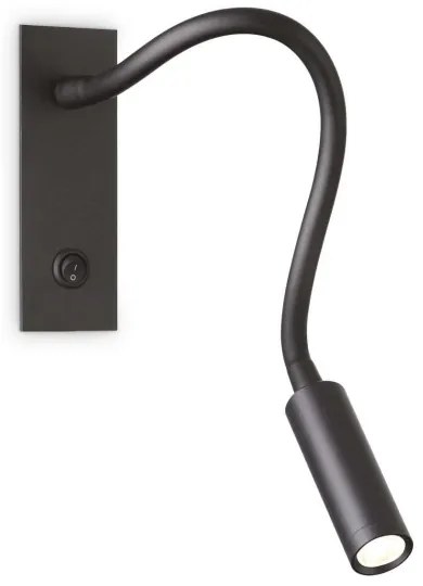 Ideal Lux - LED flexibilis lámpa IO LED/3W/230V CRI 90 fekete