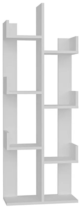 könyvespolc Luisa - White