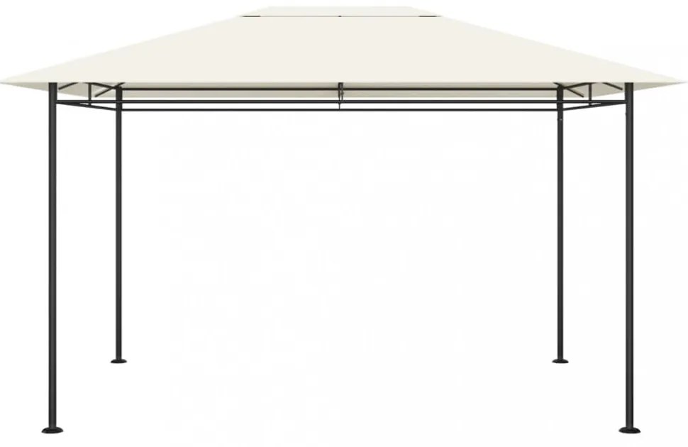 krémszínű pavilon 384x281x270 cm 180 g/m²