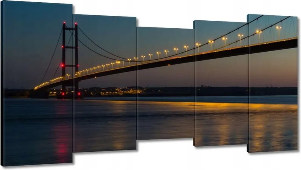 Festmények 150x80 Megvilágított híd