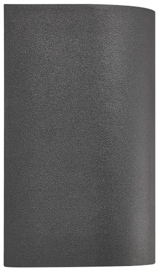 Nordlux - CANTO kültéri fali lámpatest 2xGU10/28W/230V IP44 fekete