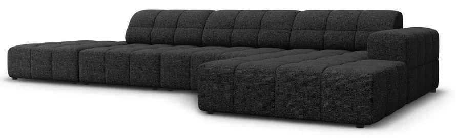 Antracitszürke sarokkanapé (jobb oldali) Chicago – Cosmopolitan Design